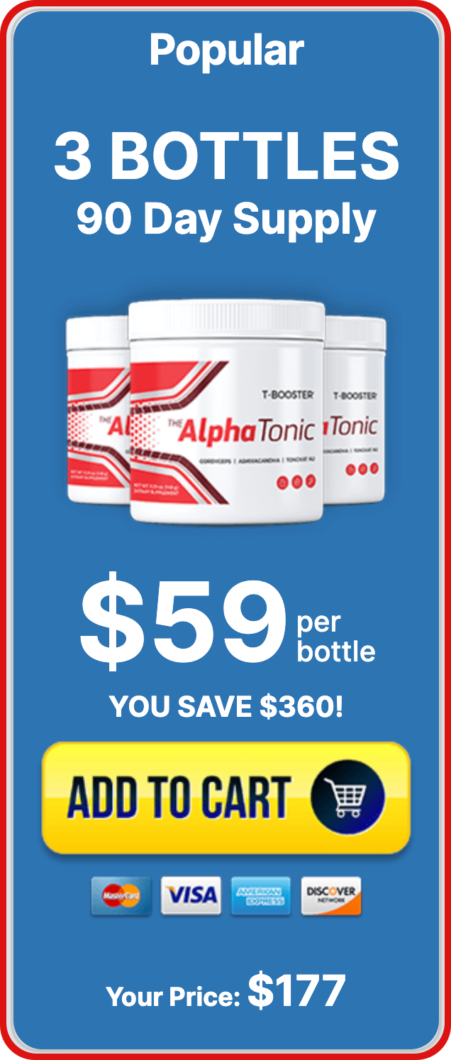 Alpha Tonic™ - 3 Bottle