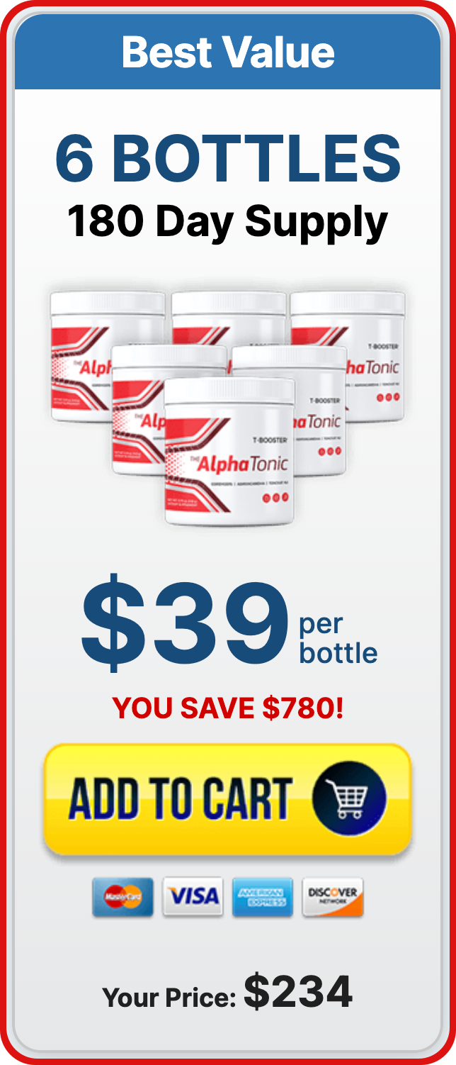 Alpha Tonic™ - 6 Bottle